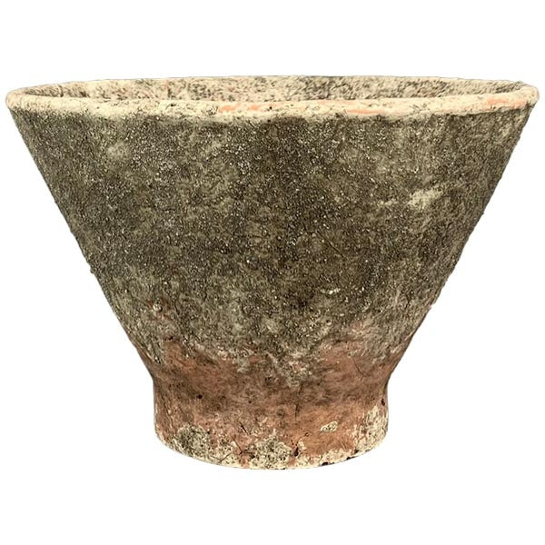 Pflanzständer mit Zementtopf Antik-Optik 60 cm