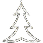 LED Weihnachtsbaum Hänger Lumière schwarz – 250 LEDs, Outdoor, 62 cm