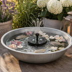 Dekoschale aus Zink – Pflanz- & Wasserschale Ø 40 cm