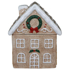 Weihnachtsdose Haus aus Porzellan mit Deckel 22 cm