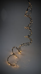 LED-Regenlichterkette 480 LEDs – Kaltweiß, 2 m