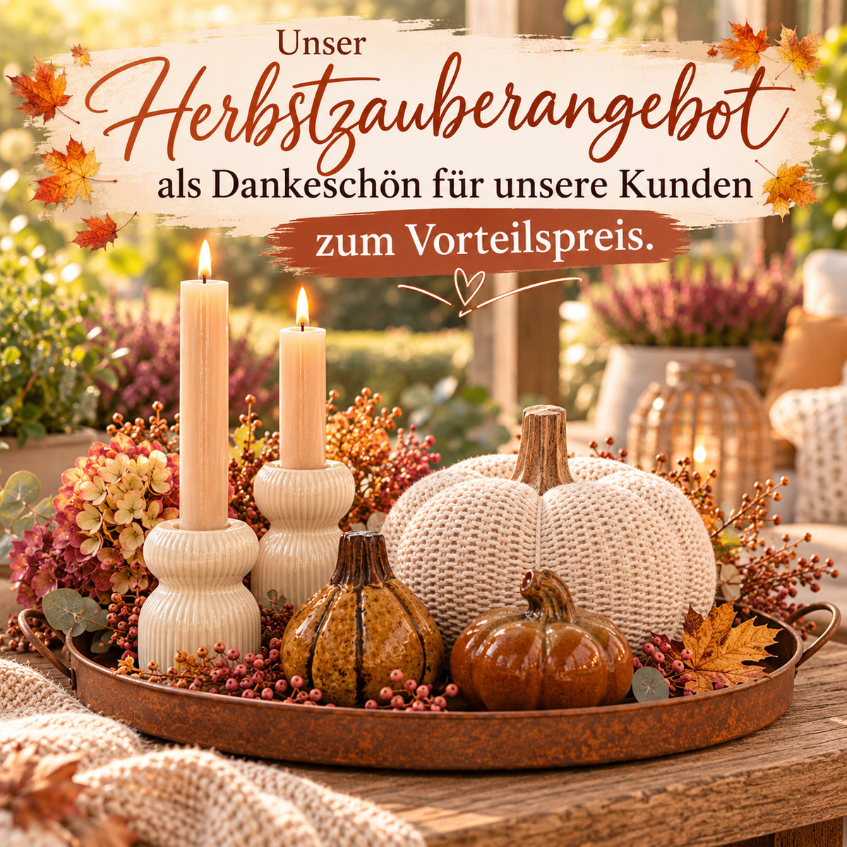 Herbstzauber Set zum Vorteilspreis nur 99,90€
