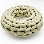 Wollkranz aus Merinowolle handgestrickt ca. 45 cm zur Wahl verschiedene Farben