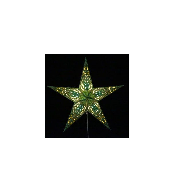 Leuchtstern Aldebaran mit 5 Zacken ca. 60cm, Magnetverschluss
