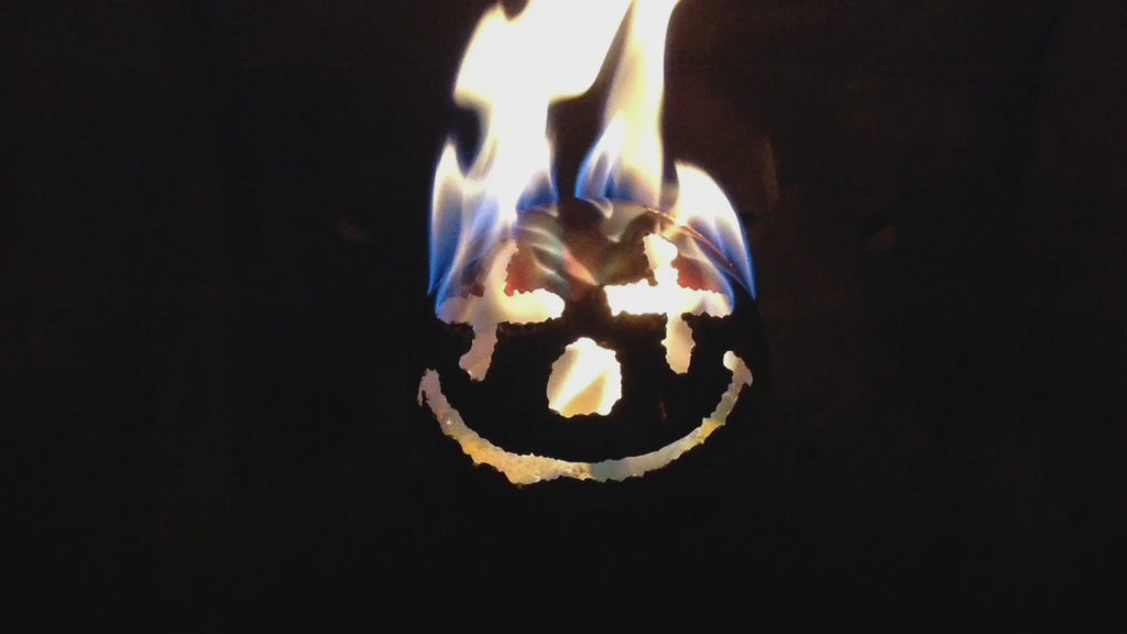 Feuerfratze Clown Gesicht Ø 13 cm aus Edelstahl