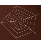 Edelstahl Spinnennetz 40x40 cm – Moderne Deko für Garten & Wand